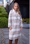 JACKIE COAT - beige chk